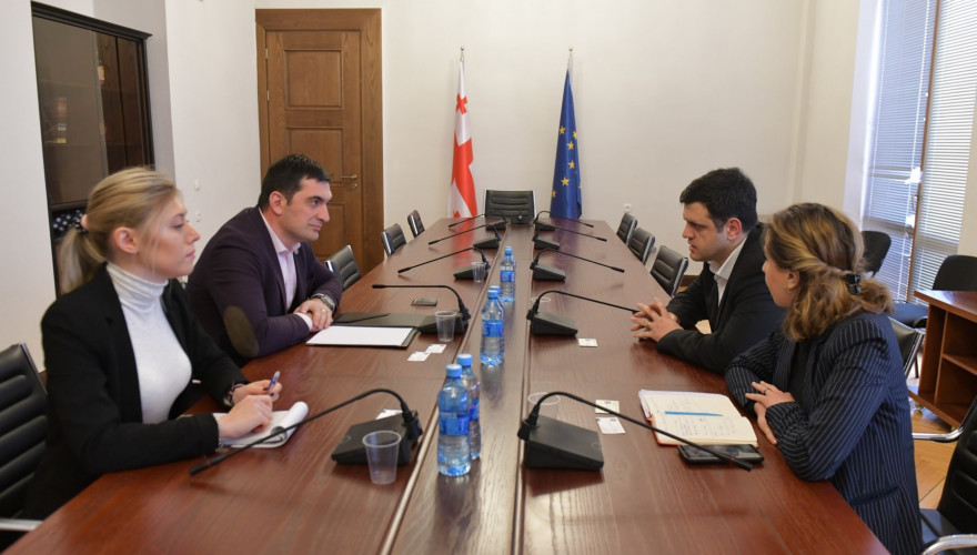 გიორგი ბეგაძე თბილისის მუნიციპალიტეტის წარმომადგენლებს შეხვდა