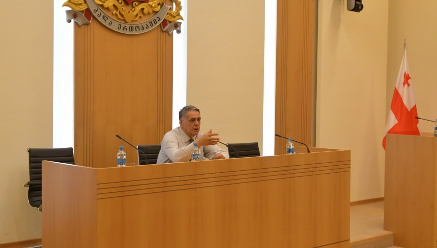 რომან კაკულიამ სტუდენტური პარლამენტის წევრებს ქვეყნის ეკონომიკური პოლიტიკის ძირითადი მიმართულებები გააცნო