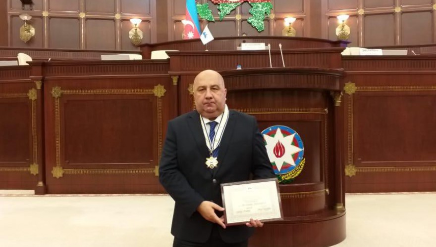 საქართველოს პარლამენტის წევრის რამაზ ნიკოლაიშვილის ვიზიტი აზერბაიჯანში