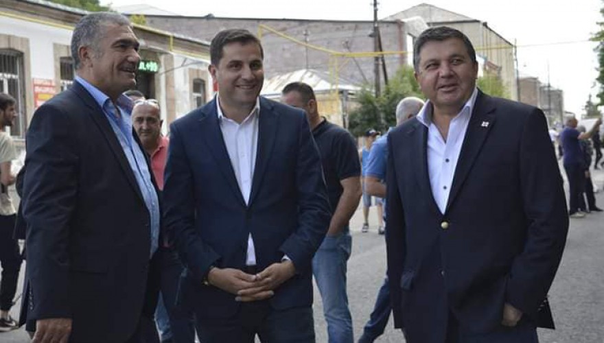 ენზელ მკოიანი ახალაქალაქის 955 წლისთავისადმი მიძღვნილ საზეიმო ღონისძიებას დაესწრო