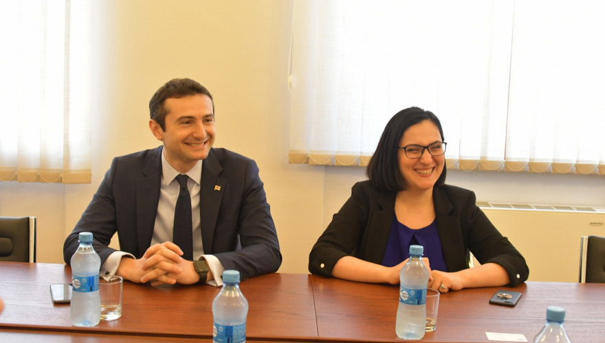 Meeting of Sofo Kiladze and Kakhaber Kuchava with Representatives of UK GGF