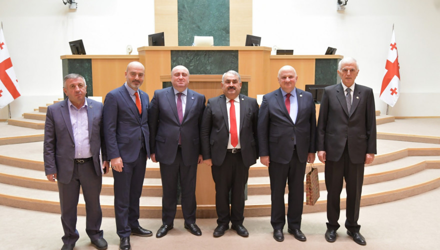The meeting of Archil Khabadze with the Turkey-Georgia Friendship Group Members