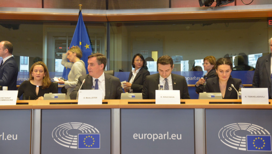 Speech by Kakhaber Kuchava at European Parliament's Committee on Foreign Affairs