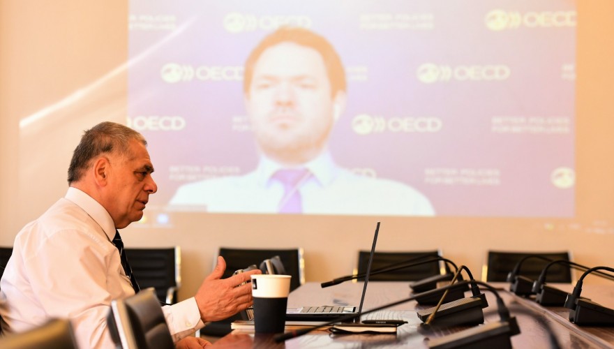 რომან კაკულიამ OECD-ის ევრაზიის განყოფილების უფროსთან ონლაინ შეხვედრა გამართა