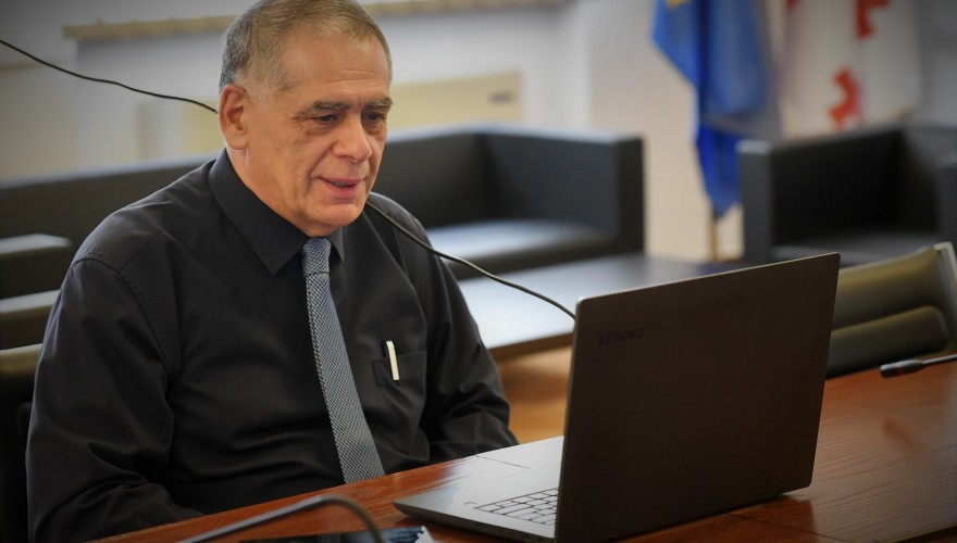 რომან კაკულიამ საქართველოში ევროკავშირის ელჩთან ვიდეოშეხვედრა გამართა
