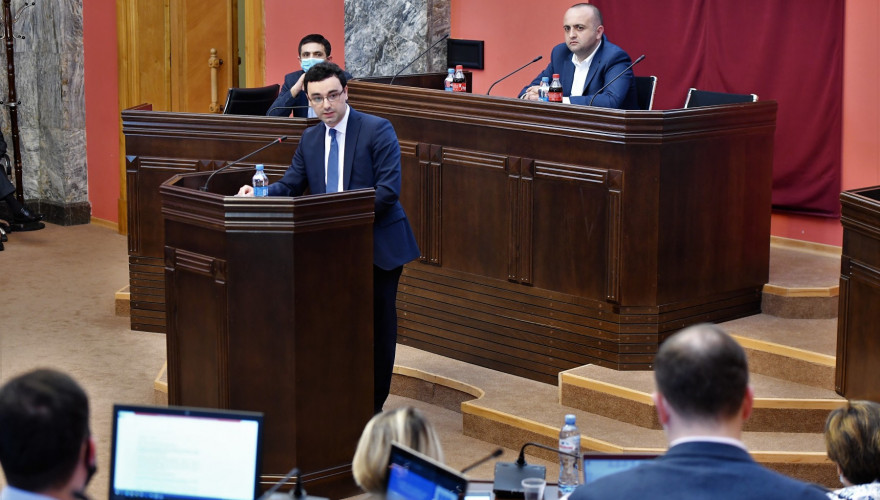 შალვა კიკნაველიძე: „დღევანდელმა დღემ ნათლად წარმოაჩინა, როგორ მუშაობს საპარლამენტო ზედამხედველობის მექანიზმი“