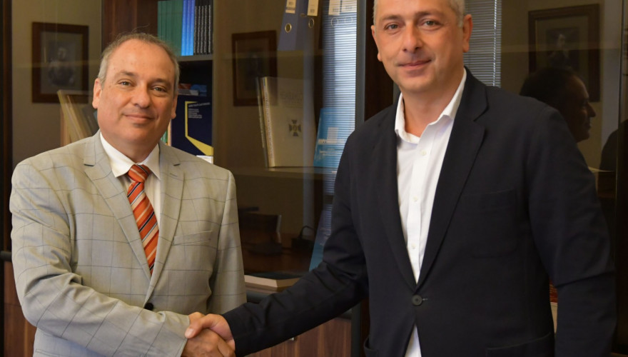 The meeting of Irakli Sesiashvili with the Ambassador of Israel