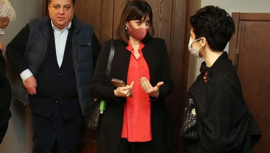Working Meeting of Thea Tsulukiani at the Zakaria Paliashvili Tbilisi State Opera and Ballet Theater