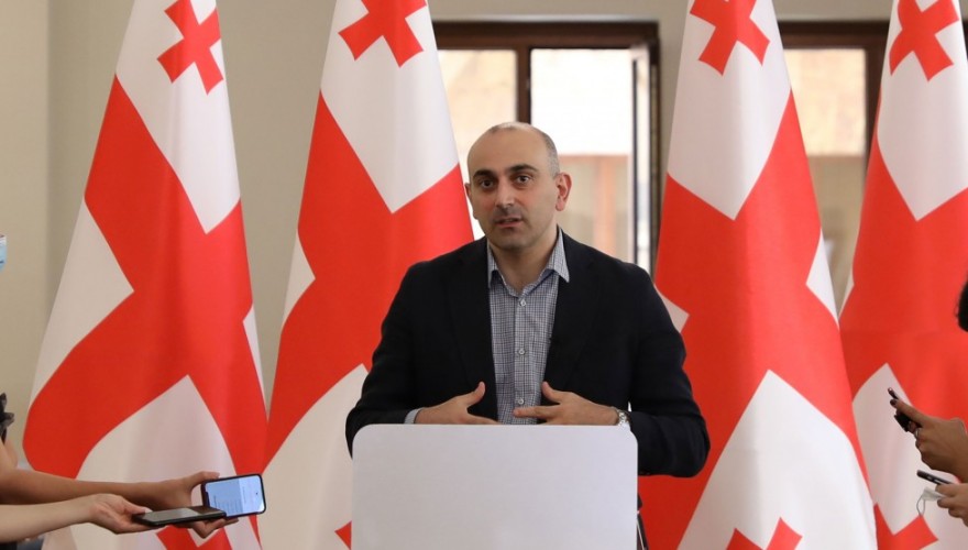 ალექსანდრე რაქვიაშვილის ბრიფინგი