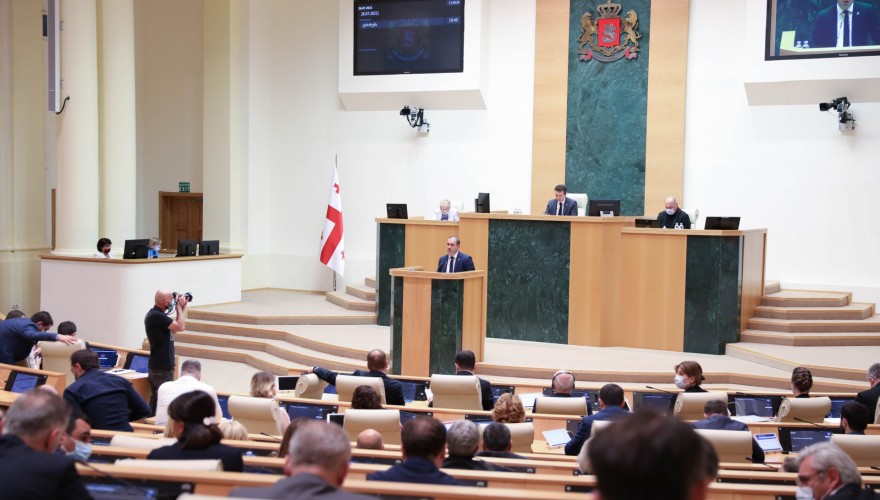 The Parliament discussed the outcomes of the activity of the Interim Fact-Finding Commission on the Parliamentary Elections of October 31, 2020