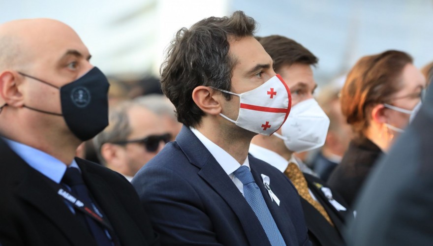 კახა კუჭავამ, კიევში, უკრაინაში ჰოლოკოსტის ყველაზე მძიმე გამოვლინების მსხვერპლთა ხსოვნისადმი მიძღვნილ ცერემონიაში მიიღო მონაწილეობა