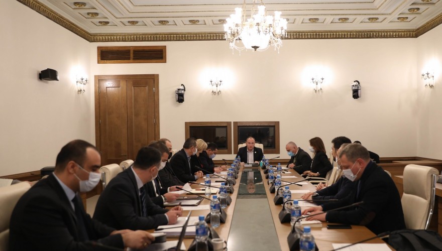 Hearing of Head of Intelligence Service at Defense and Security Committee