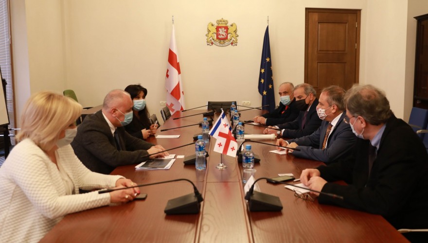 დიმიტრი ხუნდაძე ისრაელის ელჩს შეხვდა