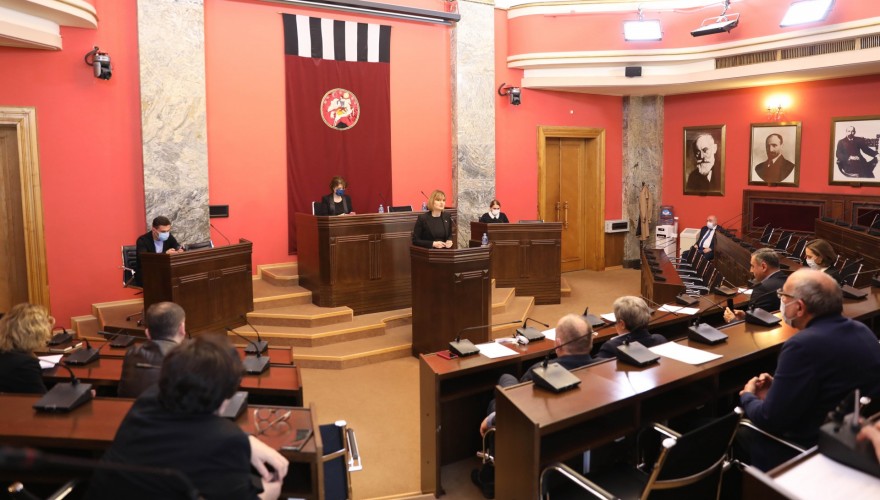 საავტორო და მომიჯნავე უფლებების შესახებ საქართველოს კანონში შესატან ცვლილებებთან დაკავშირებით შექმნილმა სამუშაო ჯგუფმა შესრულებული და მიმდინარე სამუშაოს ანალიზი გააცნო