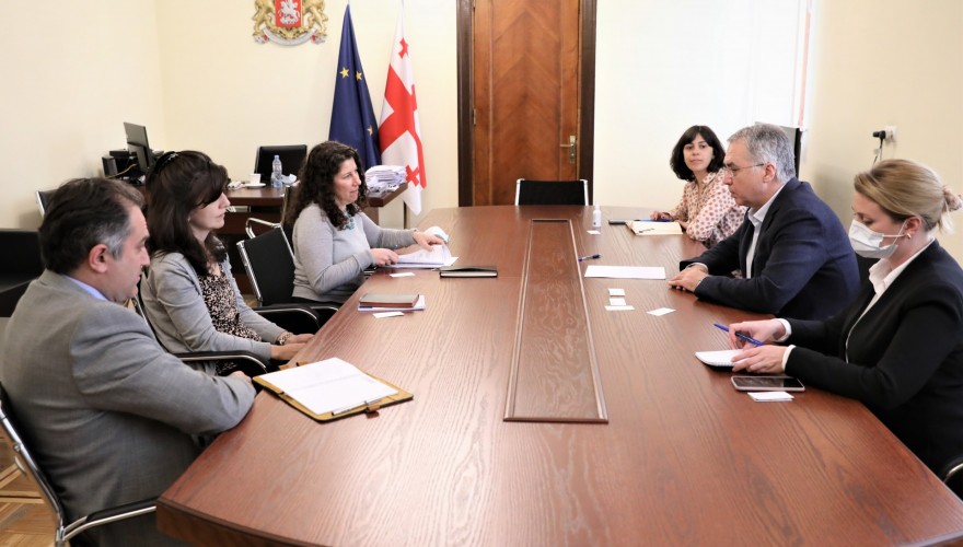 დავით სერგეენკო USAID-ის საქართველოს მისიის წარმომადგენლებს შეხვდა