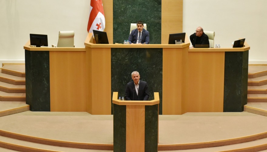 Parliament Terminated Credentials of MP Zaal Udumashvili Ahead of Time