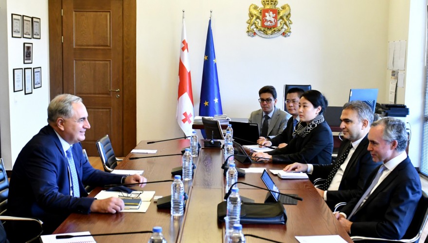 ირაკლი კოვზანაძე საერთაშორისო სავალუტო ფონდის მისიას შეხვდა
