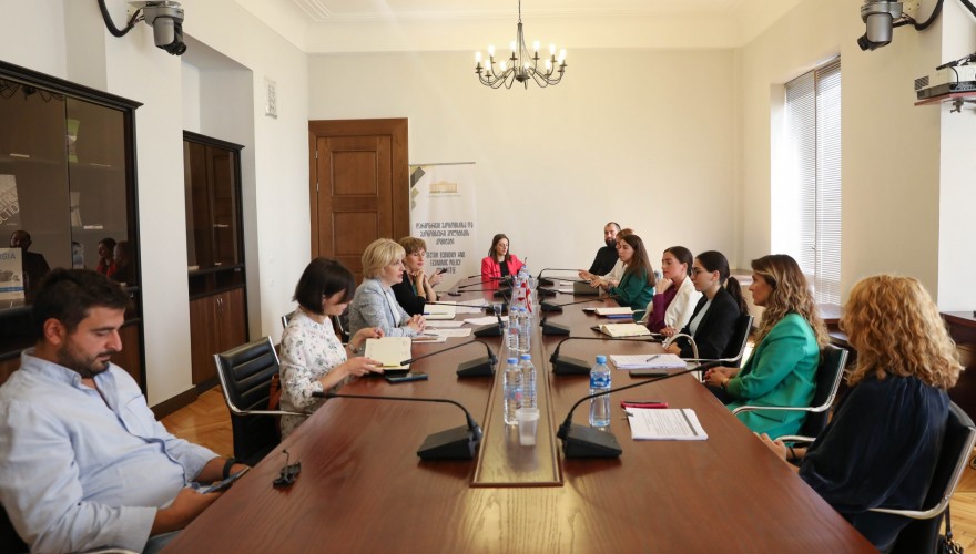 Working Meeting of Eka Sepashvili concerning the Consumers’ Rights