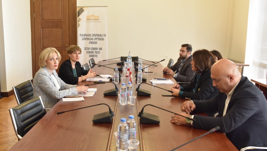 Working Meeting of Eka Sepashvili with the Business Associations