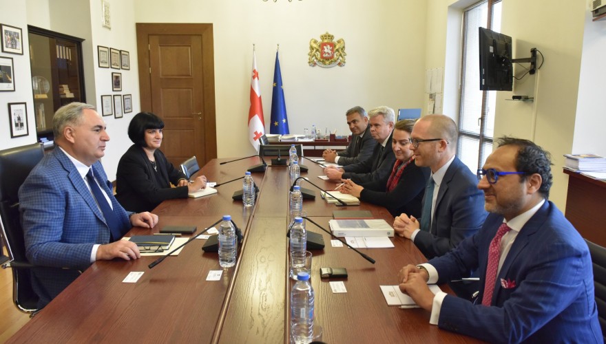 ირაკლი კოვზანაძე საერთაშორისო სავალუტო ფონდის ტექნიკურ მისიას შეხვდა