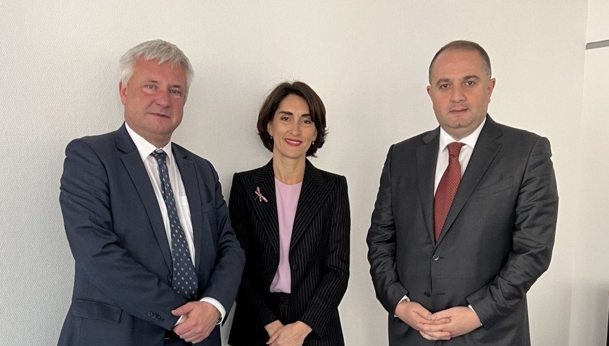 Working Meetings of Maka Botchorishvili and Irakli Chikovani at German Bundestag