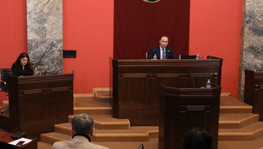 Election of Guram Macharashvili as Deputy Chair of the Legal Issues Committee