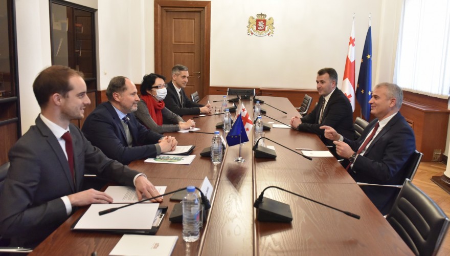 ირაკლი ქადაგიშვილი: ევროკავშირის ელჩთან შეხვედრაზე აქცენტი გავაკეთე რეკომენდაციების იმ მუხლზე, რომელიც საპარლამენტო ზედამხედველობის გაზრდას ეხება