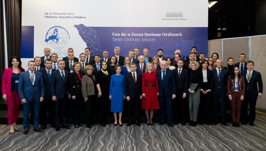 The Parliamentary Delegation participated in the 10th EuroNest PA Plenary Session