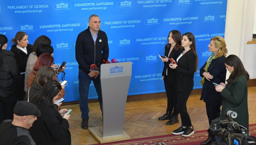 Aleksandre Elisashvili Nominating Levan Ioseliani for PD’s Vacant Position