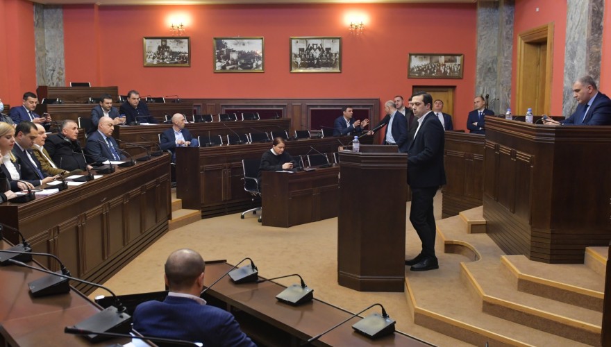 The Human Rights and Civil Integration Committee heard the candidate for the Public Defender, Levan Ioseliani