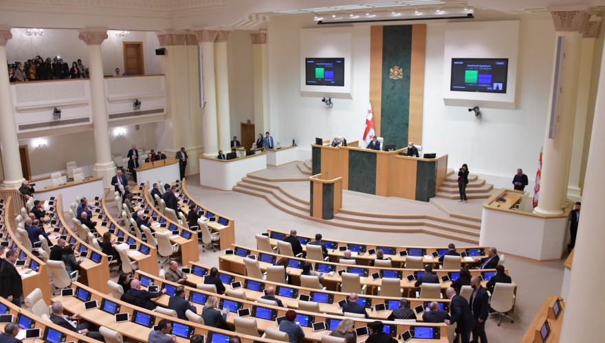 Parliament Withdrawing Support for Draft Law on Transparency of Foreign Influence
