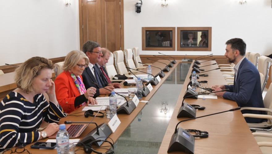 ჰერმან საბო ევროპის საბჭოს საპარლამენტო ასამბლეის მონიტორინგის კომიტეტის წევრებს შეხვდა
