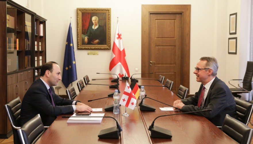 Anri Okhanashvili: Germany renders maximal support to Georgia at the EU integration path