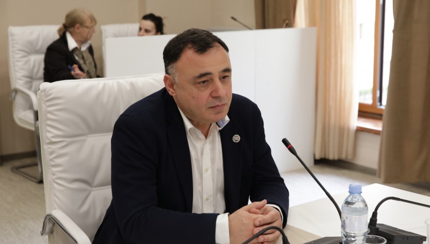 გოგი მეშველიანი მოსწავლეებს შეხვდა