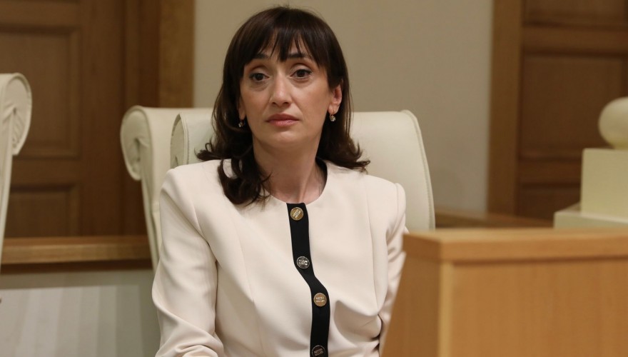 Parliament ratified the credentials of Salome Jinjolava