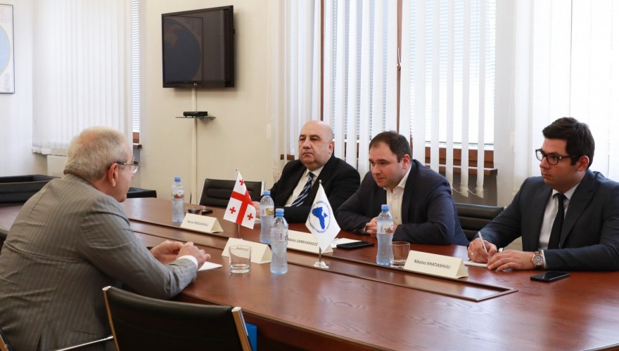 Meeting of Nikoloz Samkharadze with PABSEC Secretary General