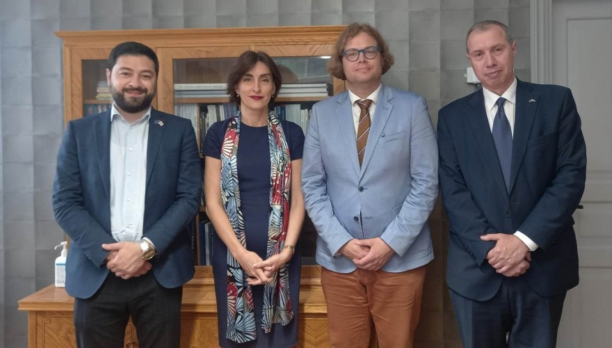 მაკა ბოჭორიშვილი და ლევან ქარუმიძე ესტონეთში აღმასრულებელი სტრუქტურების წარმომადგენლებს შეხვდნენ