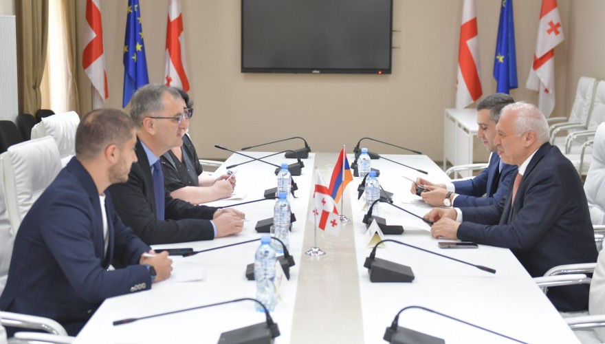 სოზარ სუბარმა და სომხეთის ელჩმა ორ ქვეყანას შორის არსებულ ურთიერთობებზე ისაუბრეს