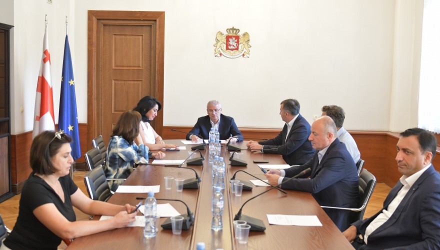 The Procedural Issues and Rules Committee discussing the early termination of the powers of an MP for Ketevan Dumbadze