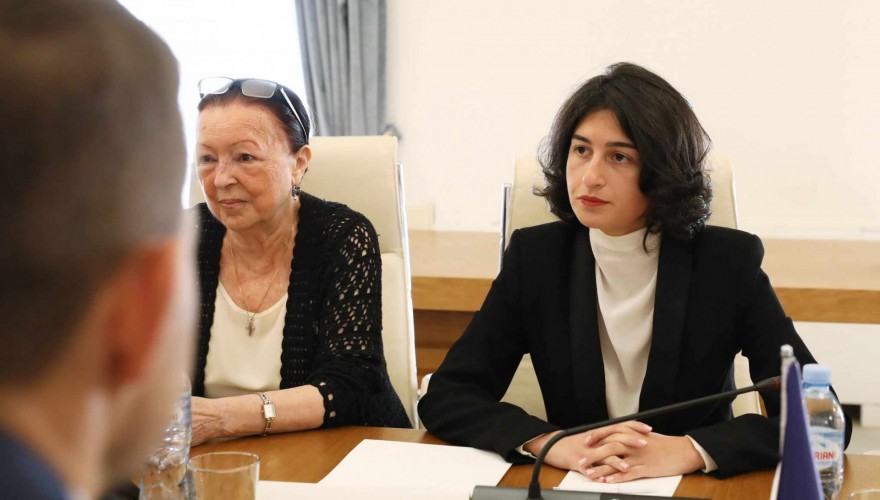 სალომე ქურასბედიანი ჩეხეთის გარემოს დაცვის მინისტრს შეხვდა