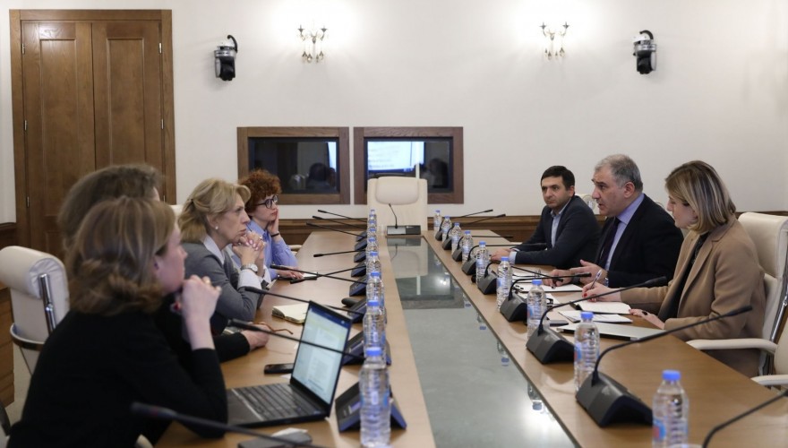მიხეილ სარჯველაძე და ბაია კვიციანი ბავშვთა უფლებებზე მომუშავე ორგანიზაციების წარმომადგენლებს შეხვდნენ