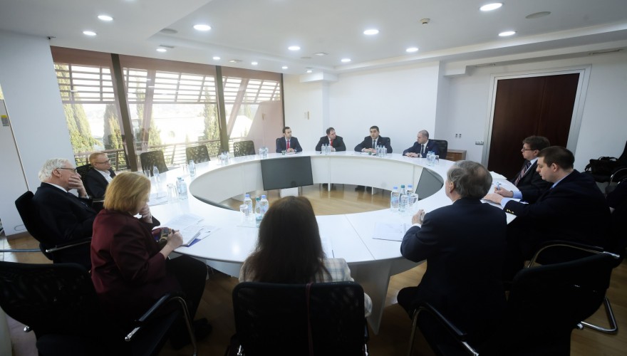 Meeting of the Speaker with the representatives of the NDI Pre-election International Observation Mission