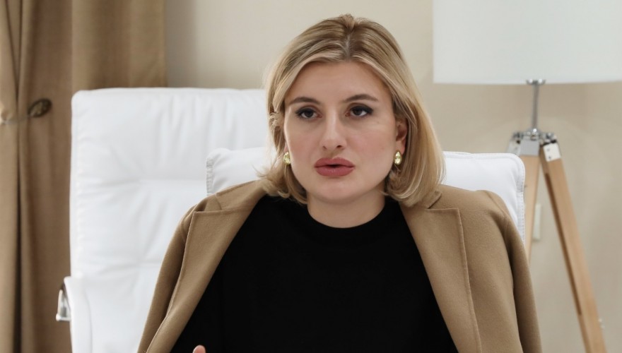 ბაია კვიციანი გაეროს ბავშვთა ფონდის წარმომადგენელს შეხვდა