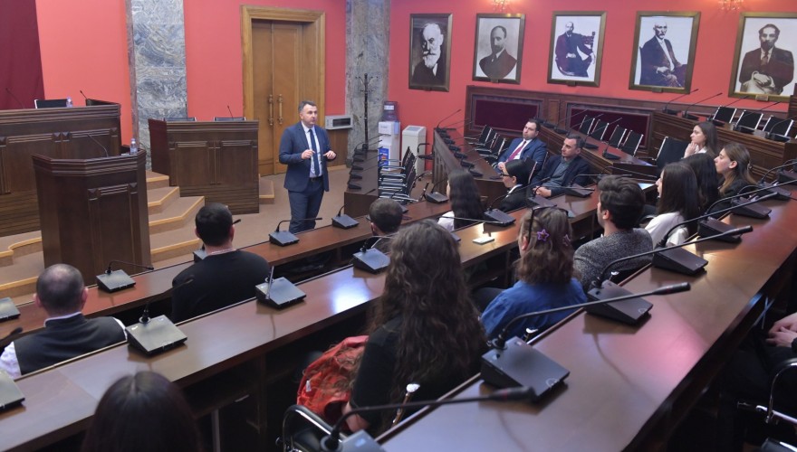 Meeting of Irakli Shatakishvili with the Youth