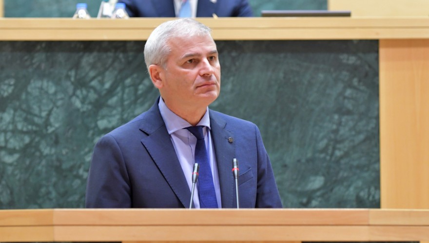 The Powers of MP for Levan Machavariani approved by the Parliament