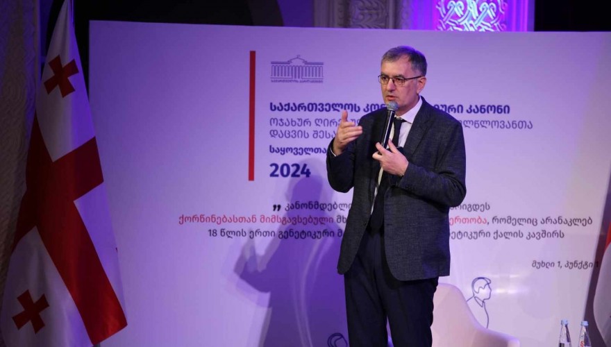 Sozar Subari: when we are exposed to pressure and demands, in response, we have to take a self-defense position and protect the supreme law – the Constitution of Georgia