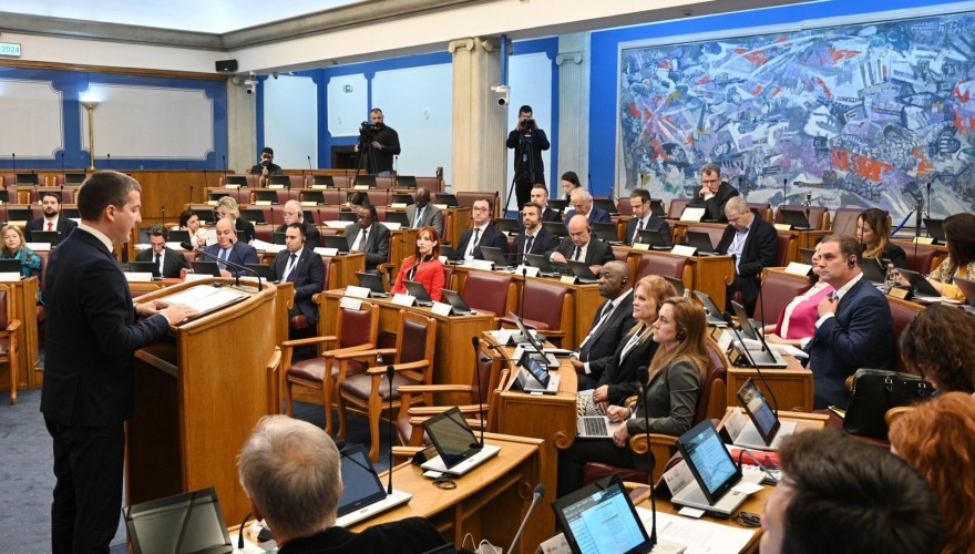 David Songulashvili participated in the sitting of the Committee on Parliamentary Affairs of the Parliamentary Assembly of the Francophonie