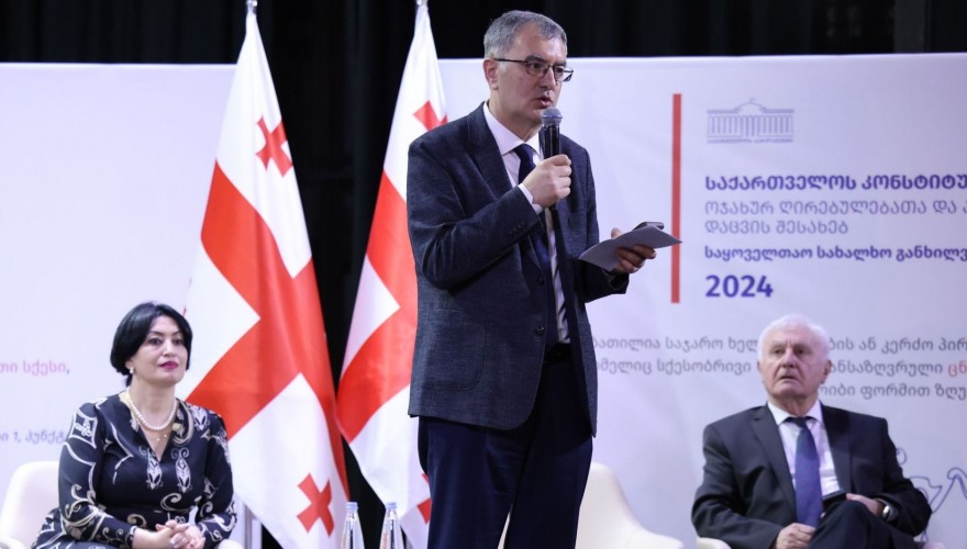 Sozar Subari: the Constitutional Changes will safeguard our tradition, values, religion and future – our children!