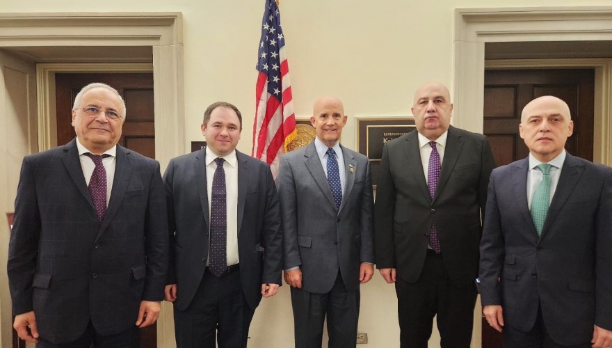 Meeting of Nikoloz Samkharadze with the US Congressmen