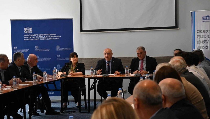 The Health Care and Social Issues Committee held a meeting in Tskaltubo for consideration of the reform of financing of hospital services